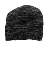 District ® Spaced-Dyed Beanie - Black/ Charcoal - OSFA